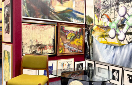 Vielfältige Sammlung wertvoller Gemälde und Skulpturen in lebhafter Kunstauktionsszene bei Hargesheimer.